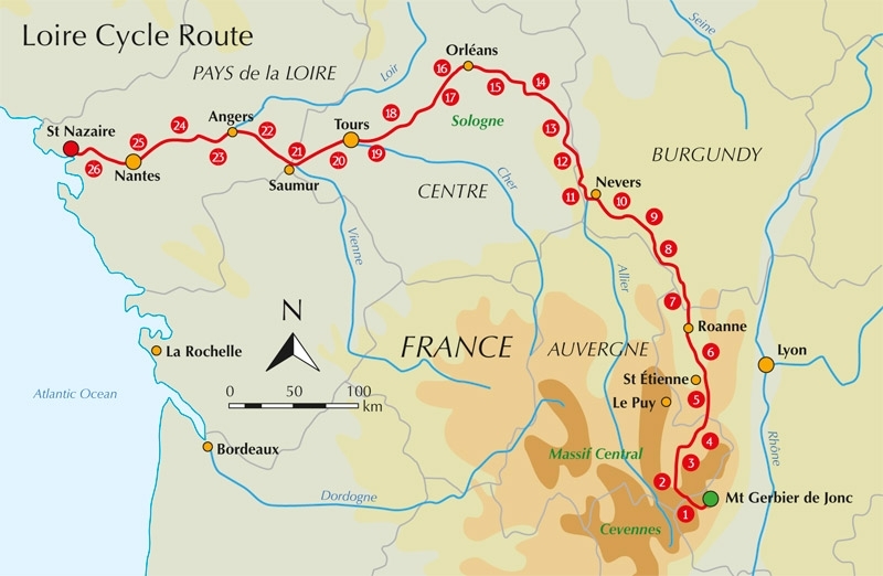 The Loire Cycle Route