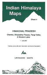 India Himalaya Map 4: Himachal Pradesh 