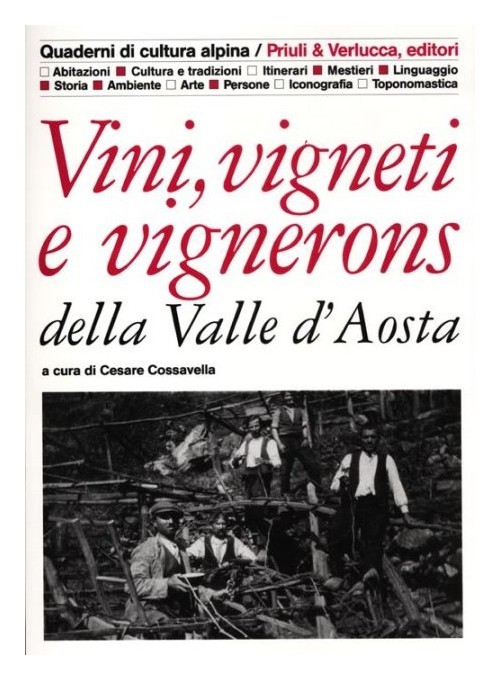 Vini, vigneti e vignerons della Valle d'Aosta
