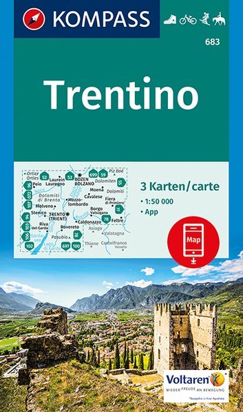K683 Trentino (set di 3 carte)