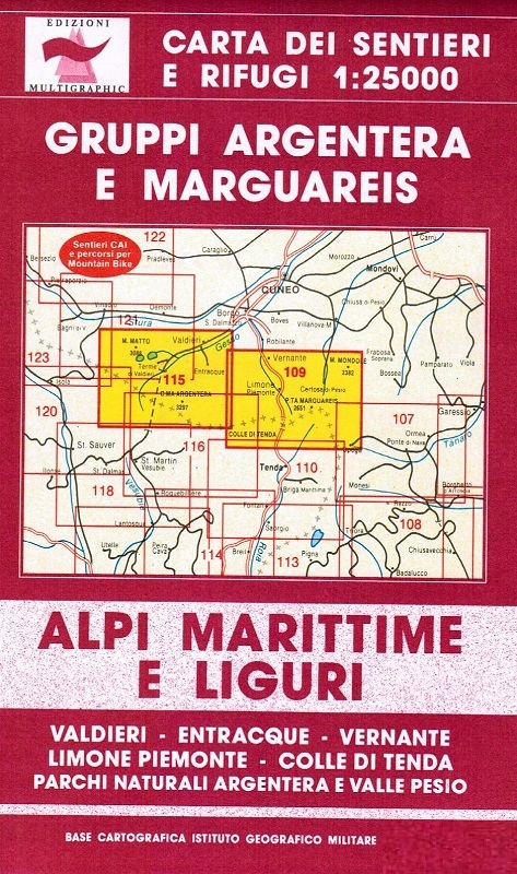 109/115 Gruppi Argentera e Marguareis 