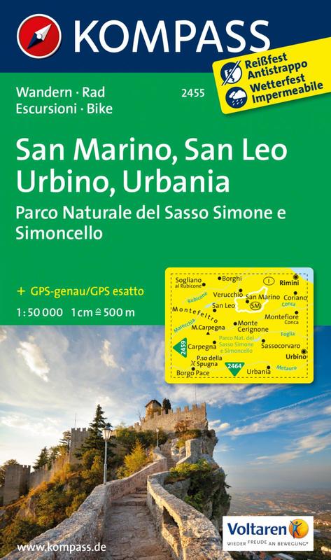 K2455 San Marino, San Leo, Urbino, Urbania