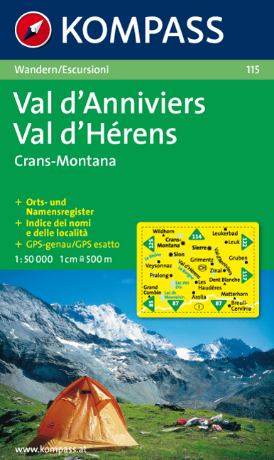 K115 Val d'Anniviers, Montana, Val d'Hérens, Crans-Montana