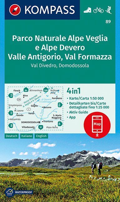 K89 Parco Naturale Alpe Veglia e Alpe Devero, Valle Antigorio, Val Formazza, Val Divedro, Domodossola