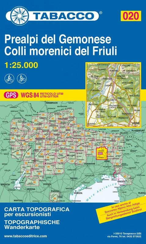 T020 Prealpi del Gemonese, Colli morenici del Friuli