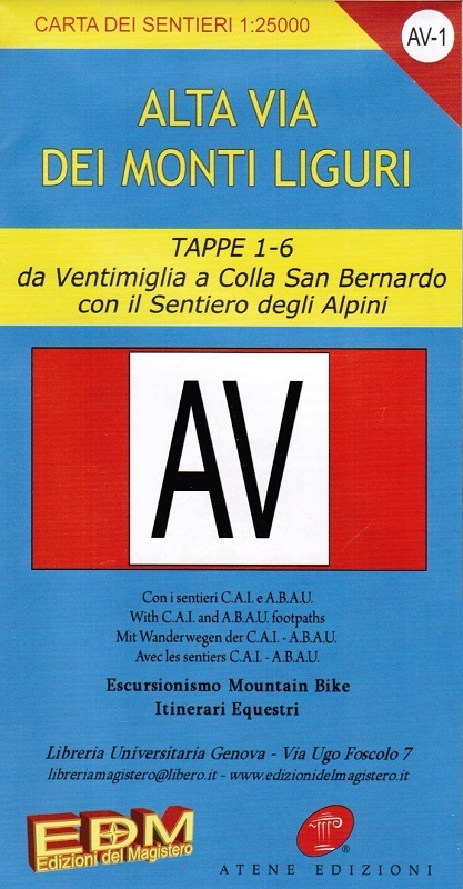 AV1 - Alta Via dei Monti Liguri (Tappe 1 - 6)