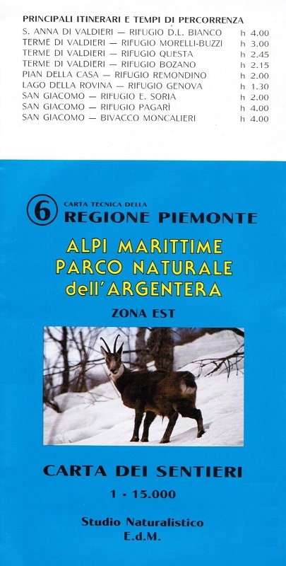 AM6 - Alpi Marittime Parco Naturale dell'Argentera - Zona est