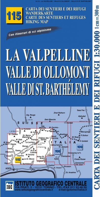 IGC 115 La Valpelline, Valle di Ollomont, Valle di St. Barthelemy