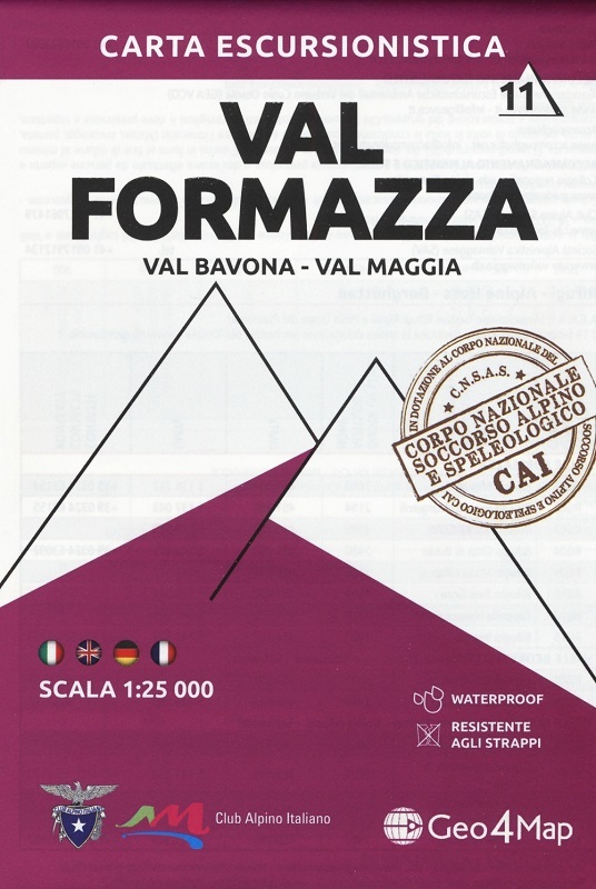F.11 Val Formazza, Val Bavona, Val Maggia