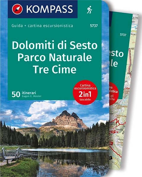 K5737 Dolomiti di Sesto, Parco Naturale Tre Cime - 50 itinerari