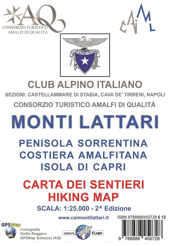 18 Monti Lattari, Penisola Sorrentina, Costiera Amalfitana, Isola di Capri