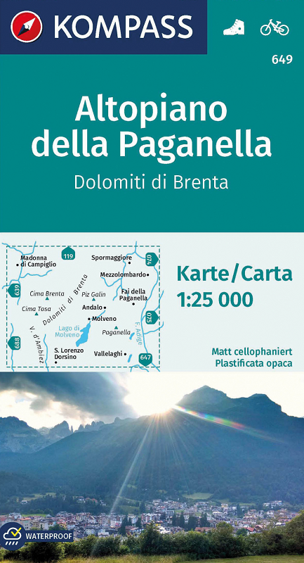 K649 Altopiano della Paganella, Dolomiti di Brenta