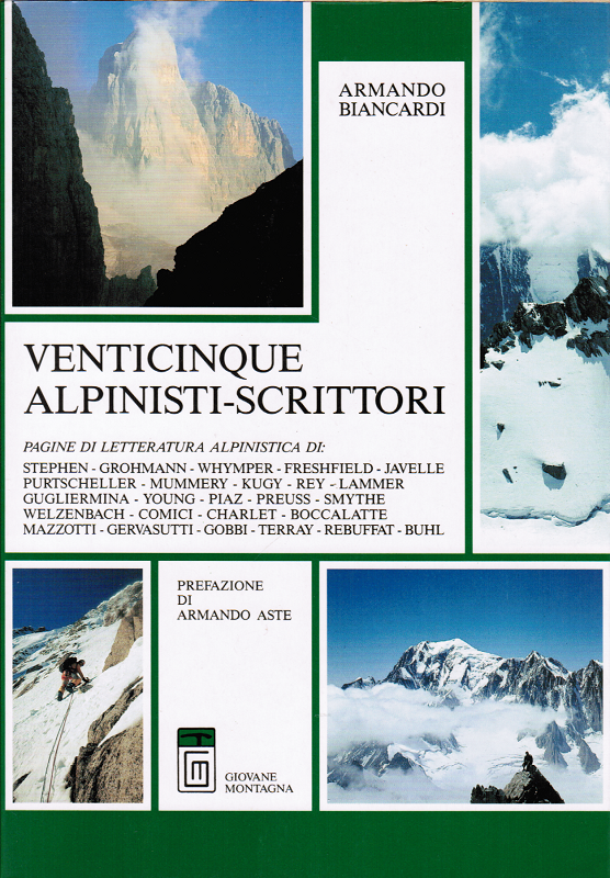 Venticinque alpinisti scrittori