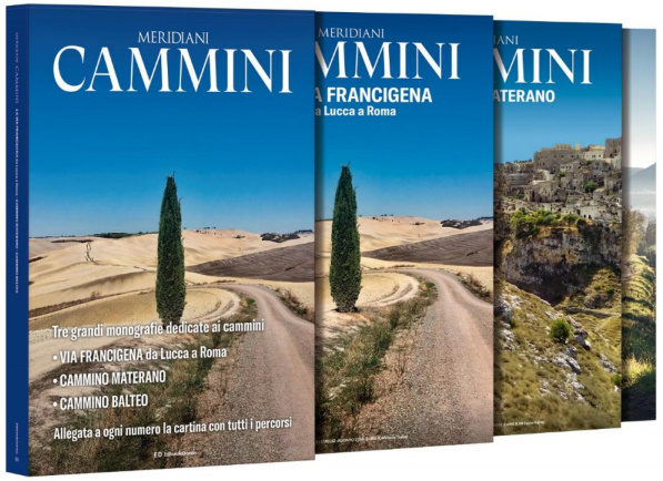 Percorrendo l'Italia - Tre monografie dedicate alla viandanza a piedi e in bici
