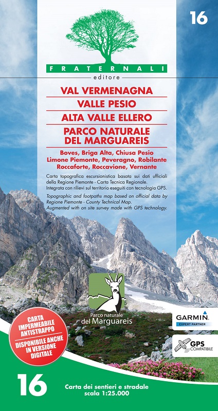 16 - Val Vermenagna, Valle Pesio, Alta Valle Ellero, Parco Naturale del Marguareis