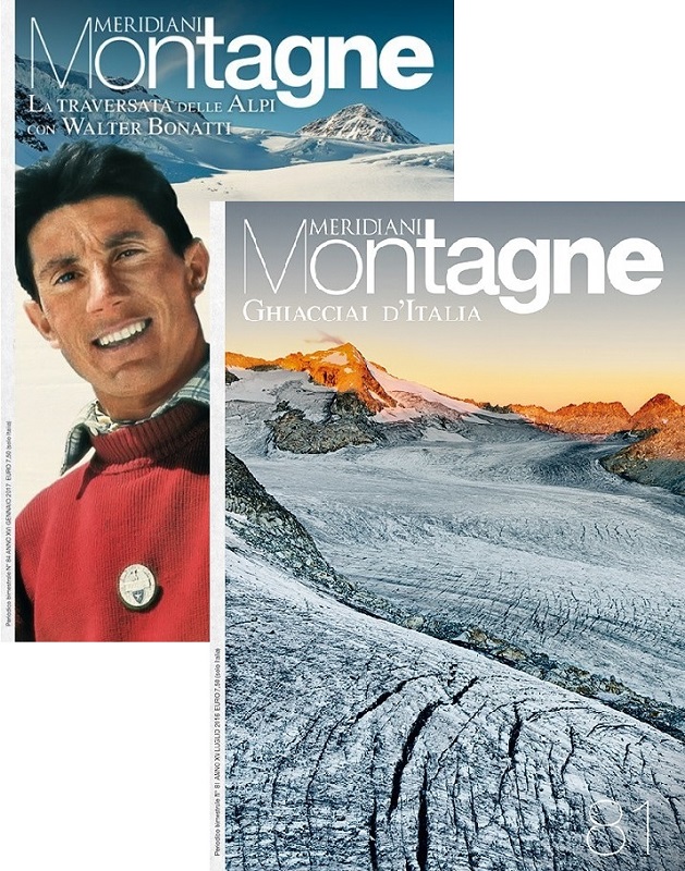 Ghiacciai d'Italia + La traversata delle Alpi con Walter Bonatti