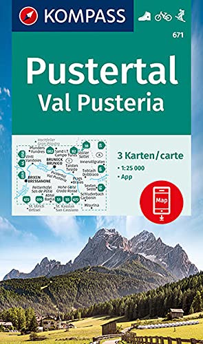 K671 Val Pusteria (set 3 carte)