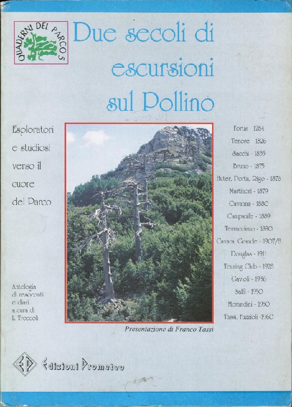 Due secoli di escursioni sul Pollino