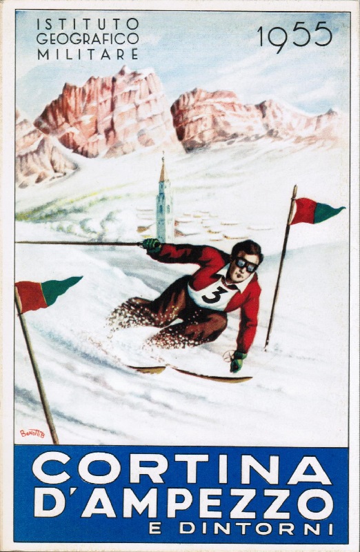 Cortina d'Ampezzo e dintorni 1955